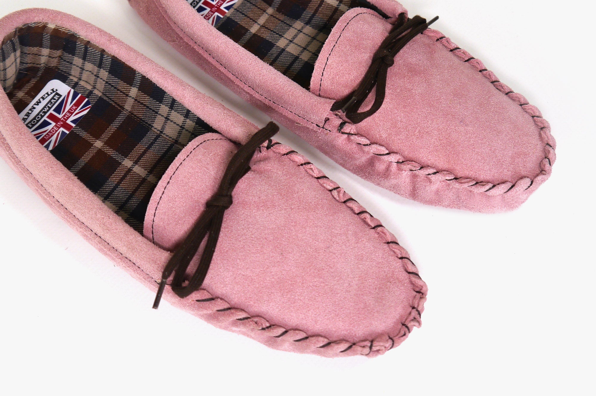 Moccasin best sale slippers pink